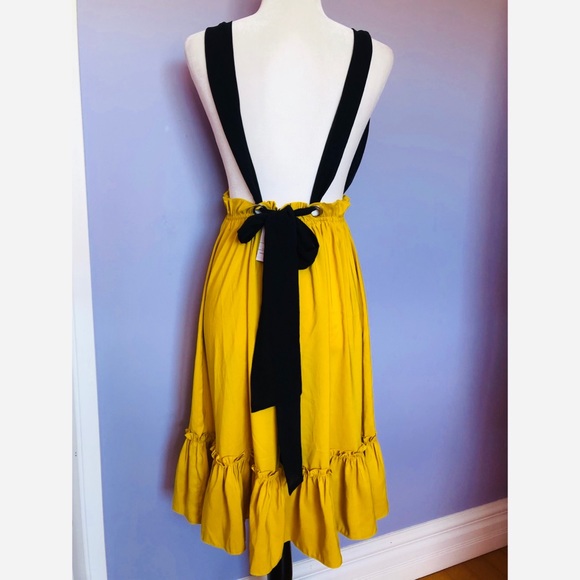 *host pick* RENbyTee yellow ruffle dress - Picture 8 of 8